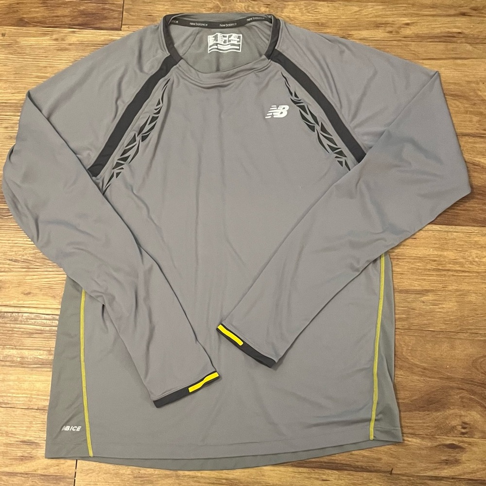 New Balance Long Sleeve Performance Workout Shirt